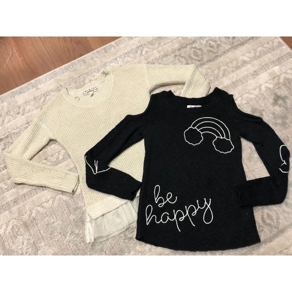 Girl's 10/12 Sweater Bundle